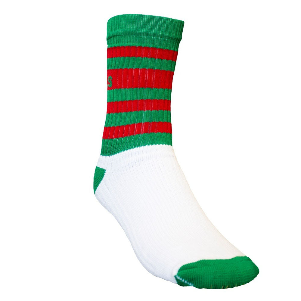 Midi Socks – Green and Red