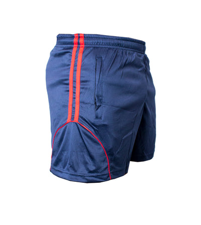 Icon Leisure Shorts - Navy / Red