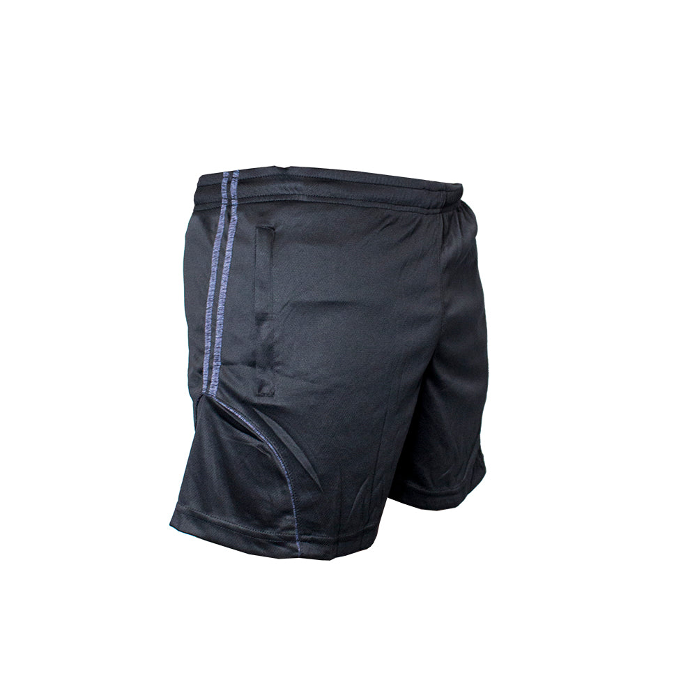 Icon Leisure Shorts - Black / Charcoal Melange