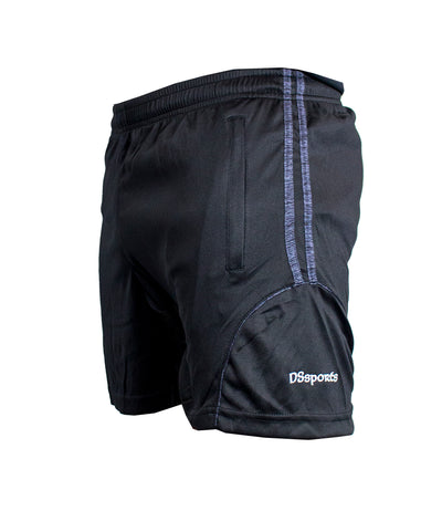 Icon Leisure Shorts - Black / Charcoal Melange