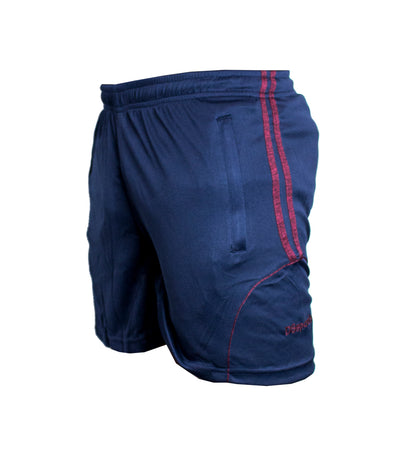 Icon Leisure Shorts - Navy / Maroon Melange