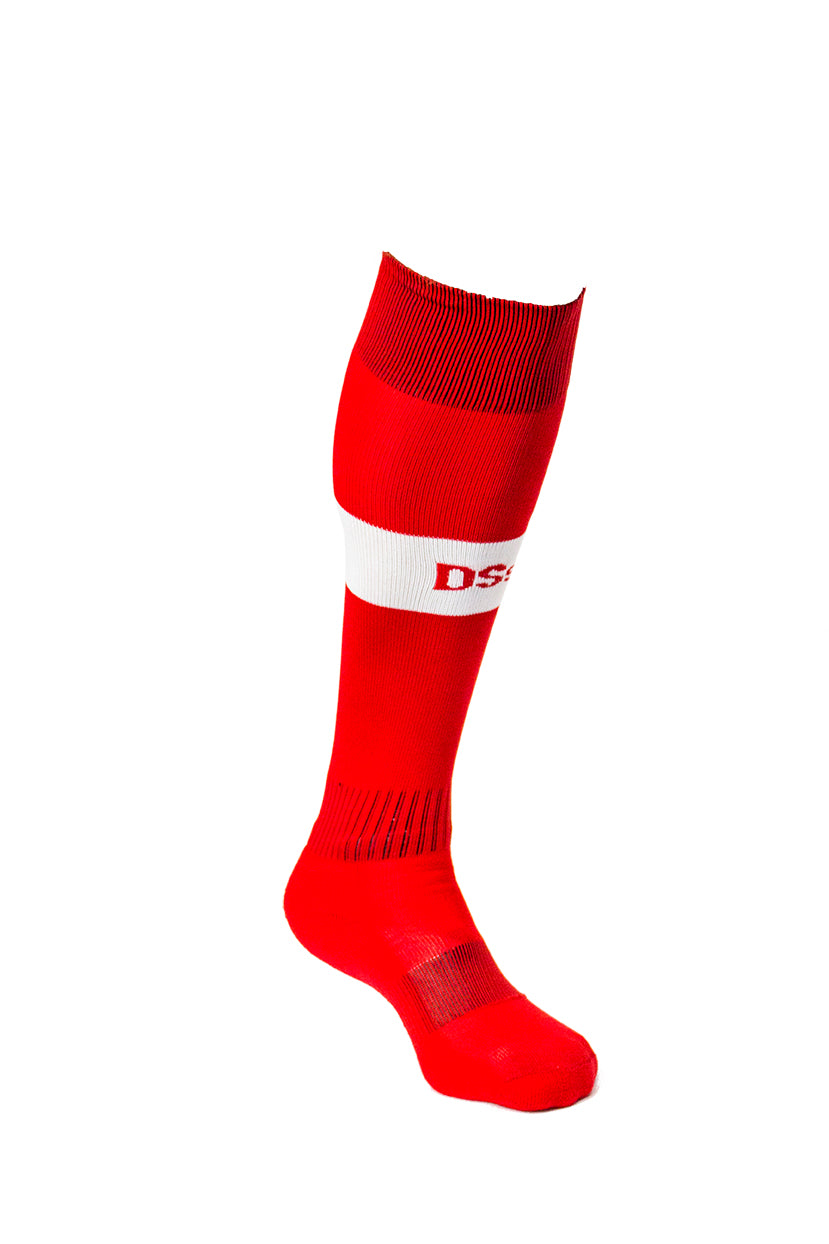 Soccer Socks - Red/White