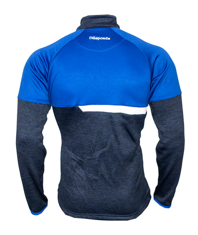 Gasly Half Zip - Royal Blue / Navy / White