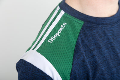 Strike Crew Neck - Navy / Green / White