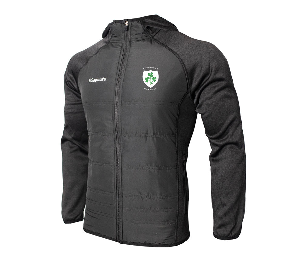 Newtown GAA - Core Hybrid Black Jacket