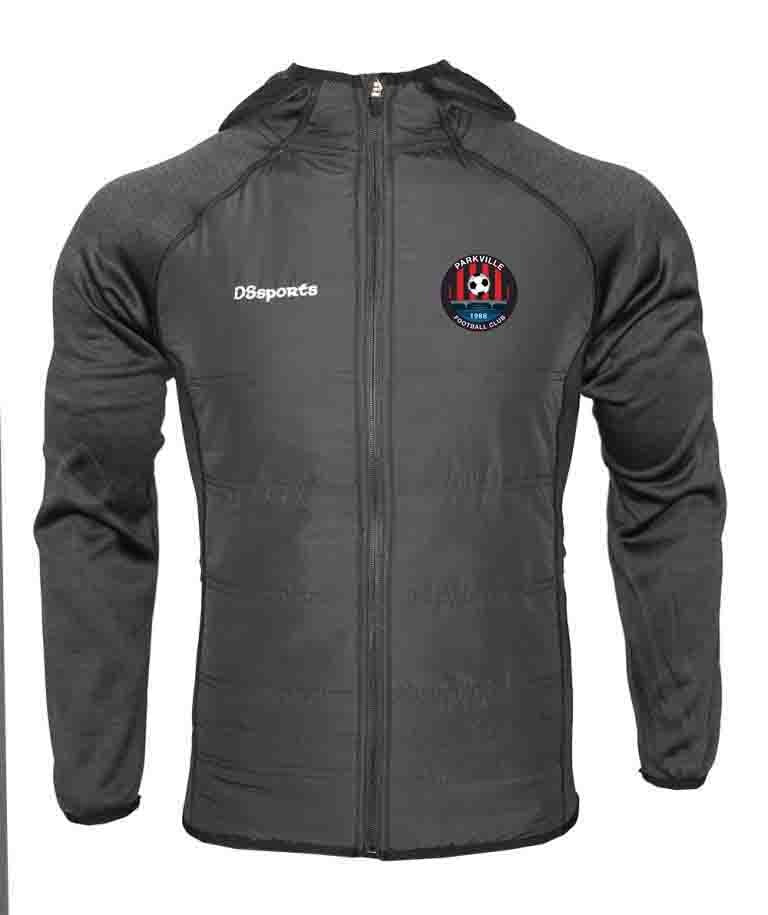 Parkville FC - Core Hybrid Black Jacket