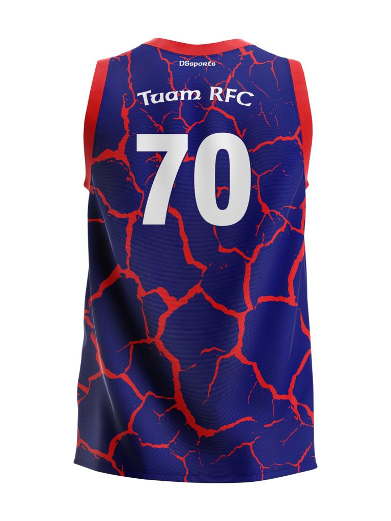 Tuam Rugby - Lightning Basketball Jersey