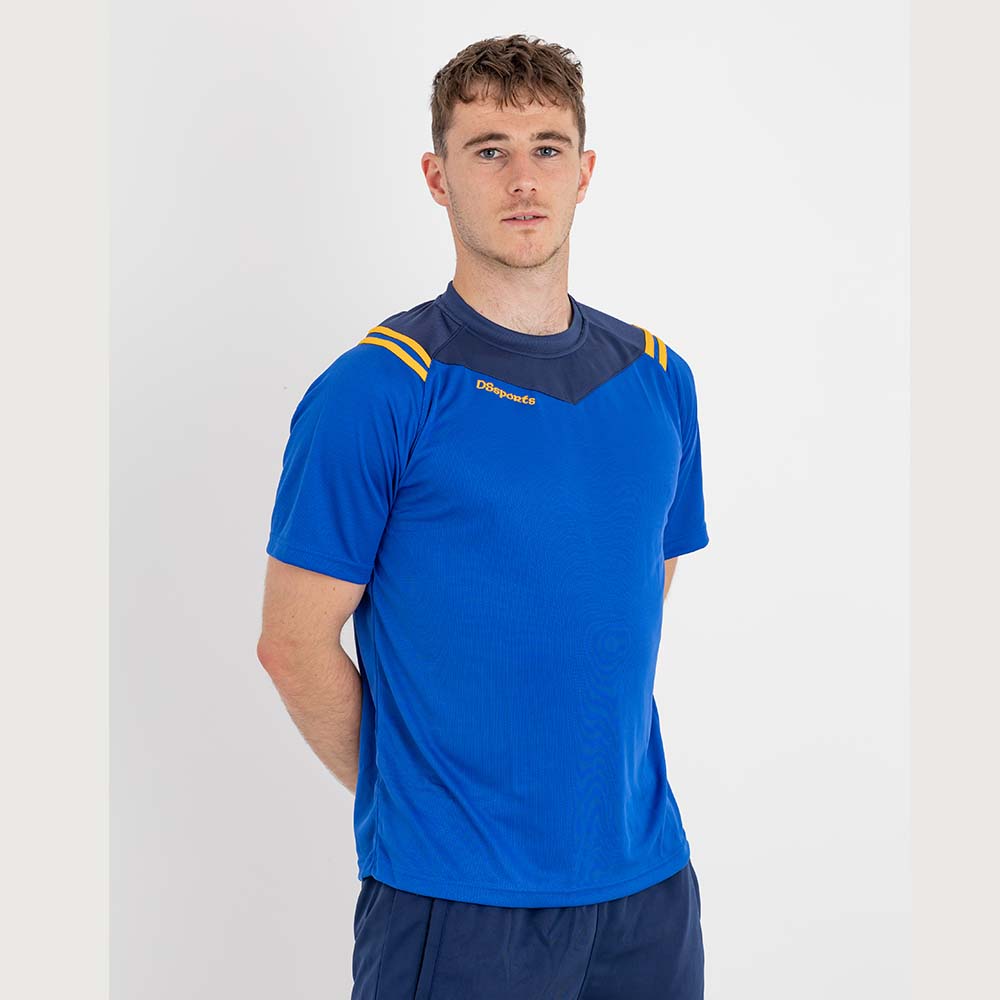 VOLT T-Shirt - Royal / Navy / Amber