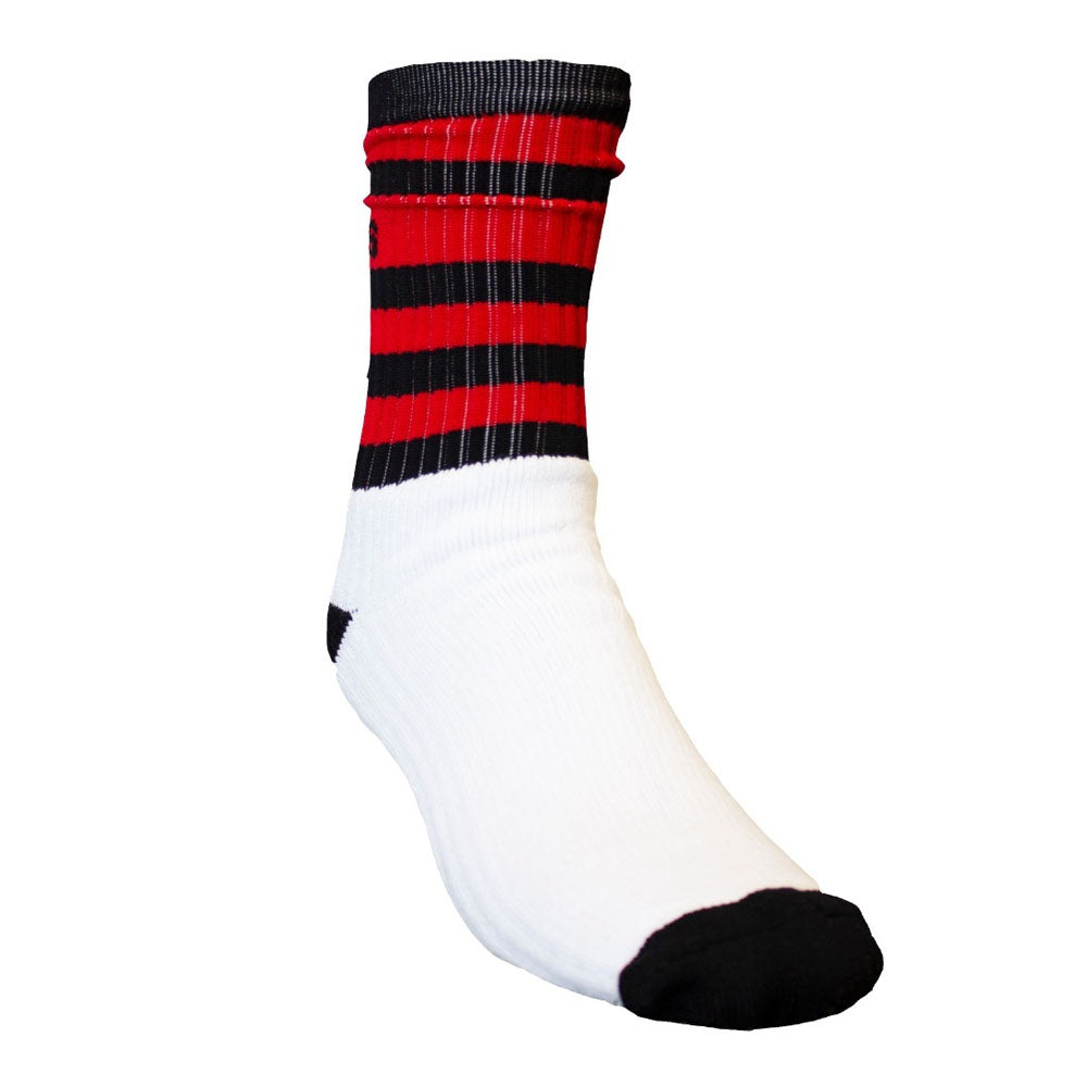 Midi Socks - Black and Red