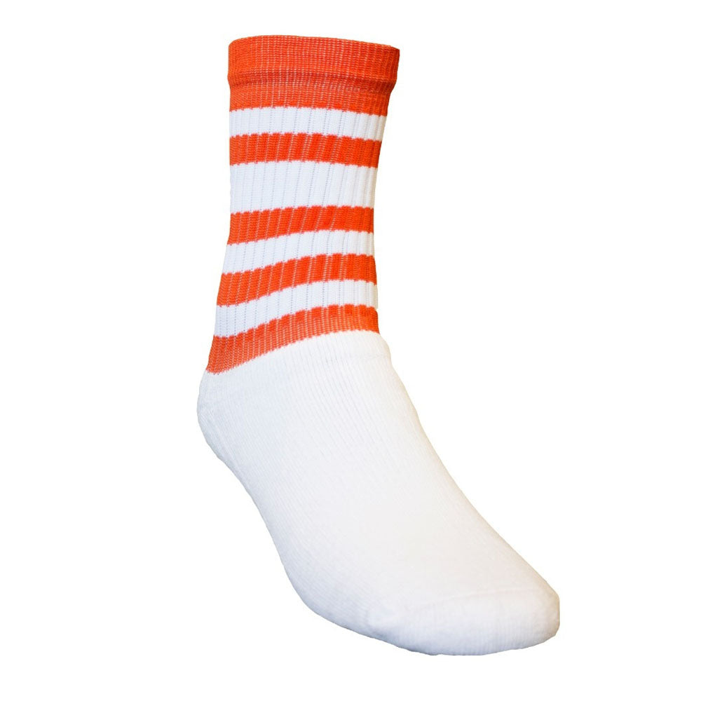Midi Socks - Orange and White