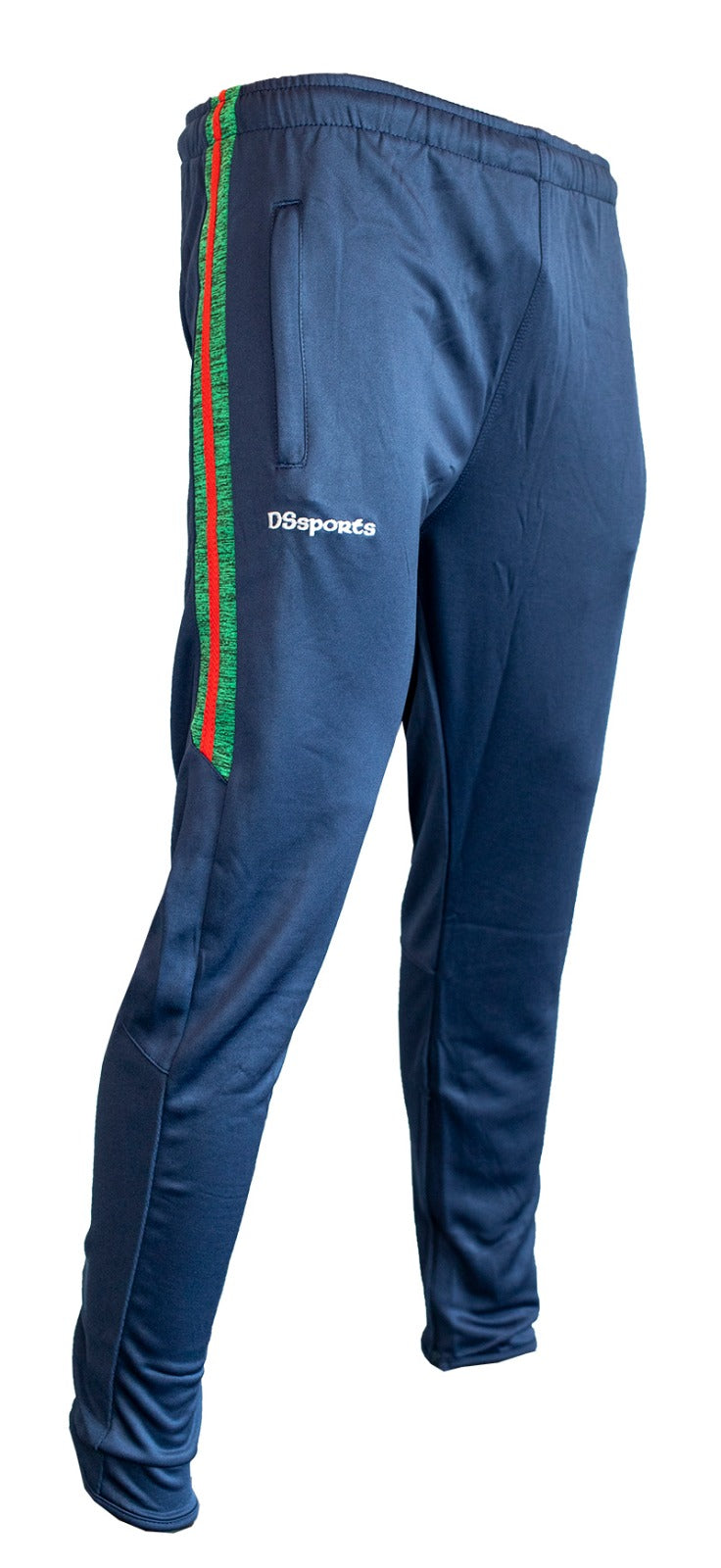 Vetus Skinny Bottoms - Navy / Green Melange / Red