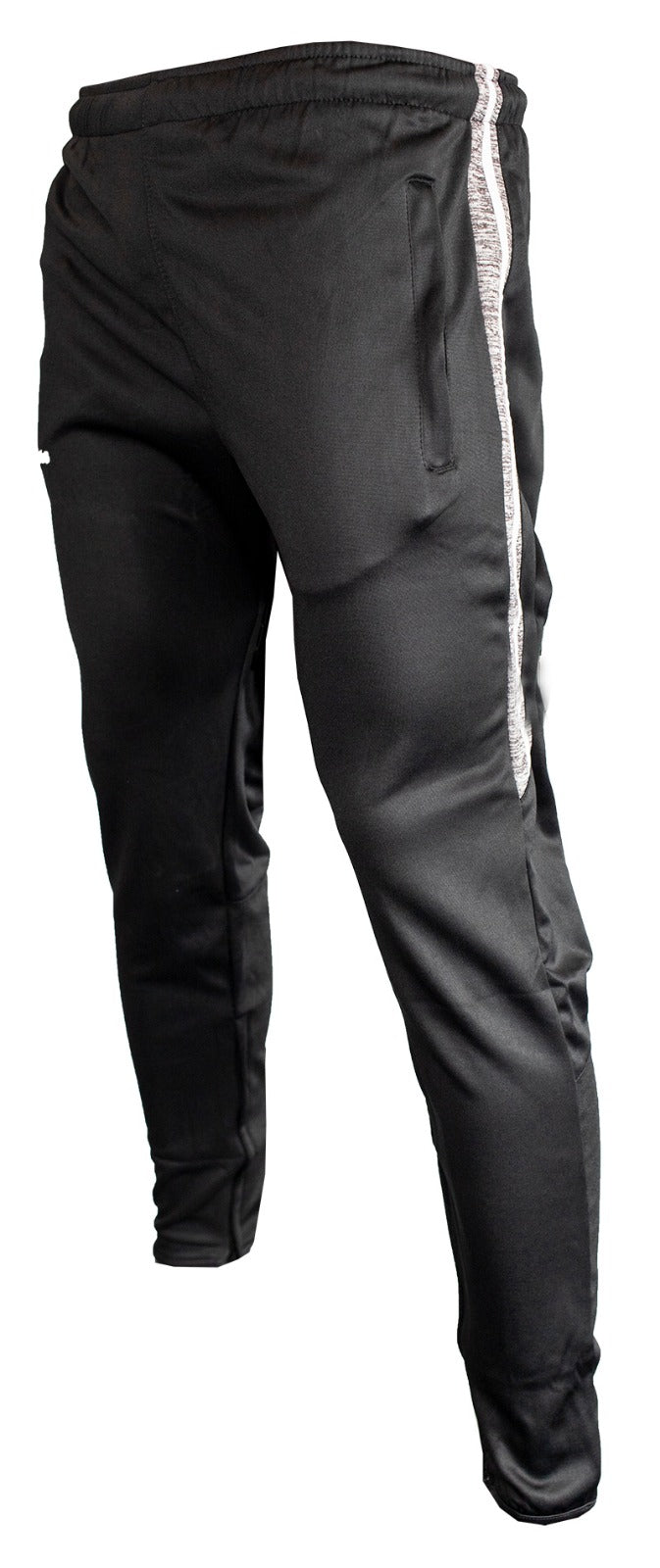 Vetus Skinny Bottoms - Black/ Grey Melange / White