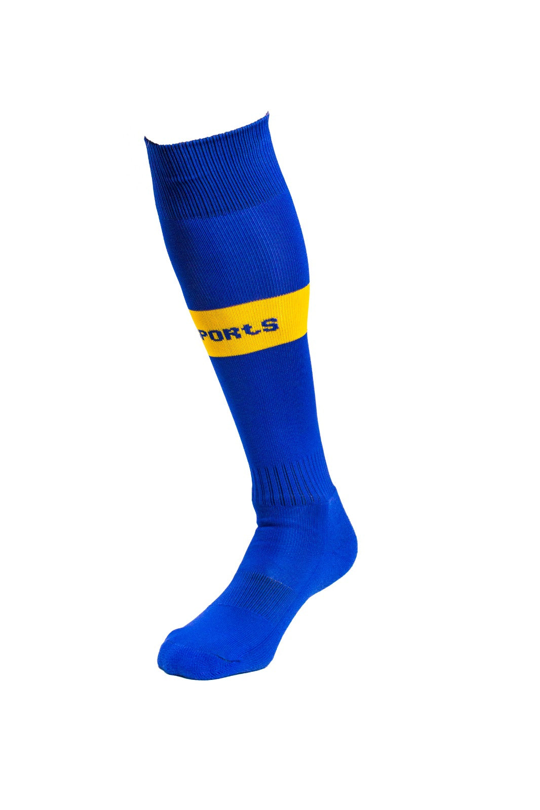 Soccer Socks -Royal Blue / Amber