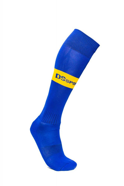 Soccer Socks -Royal Blue / Amber