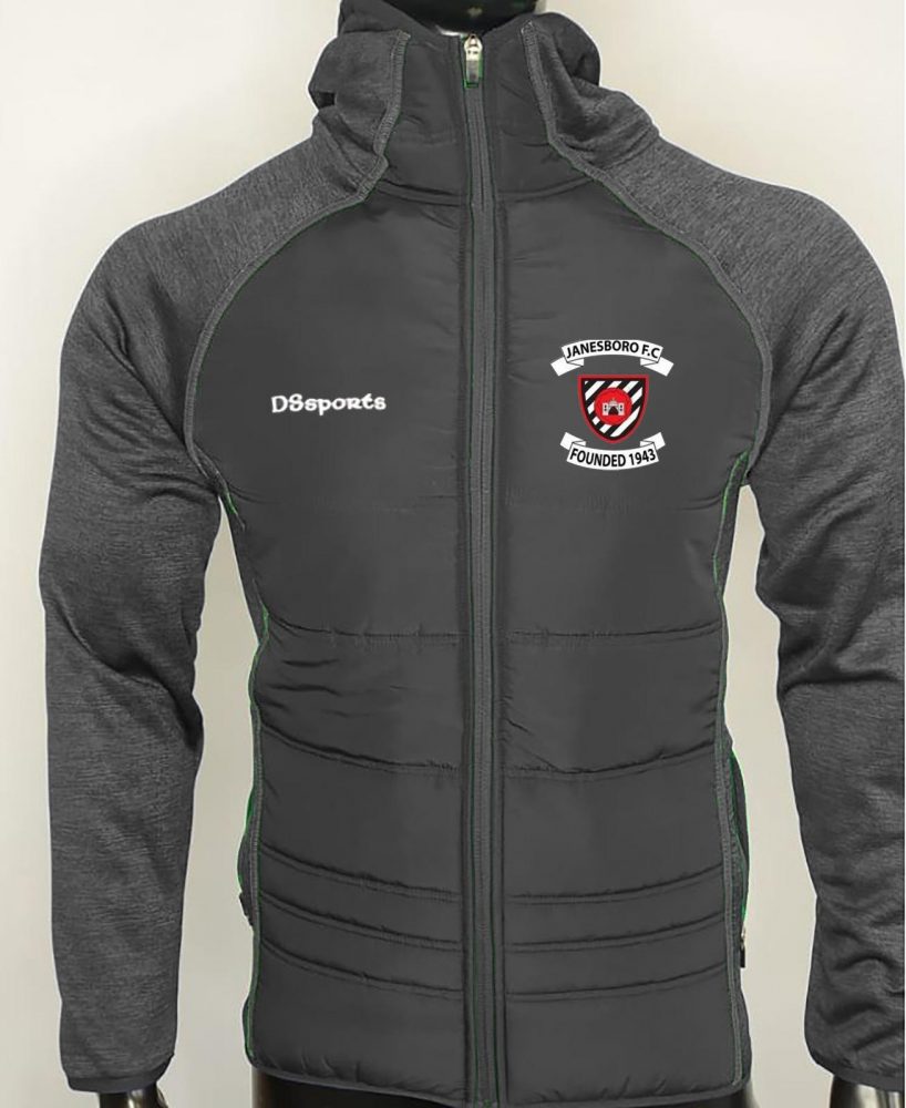 Janesboro FC - Core Hybrid Black Jacket