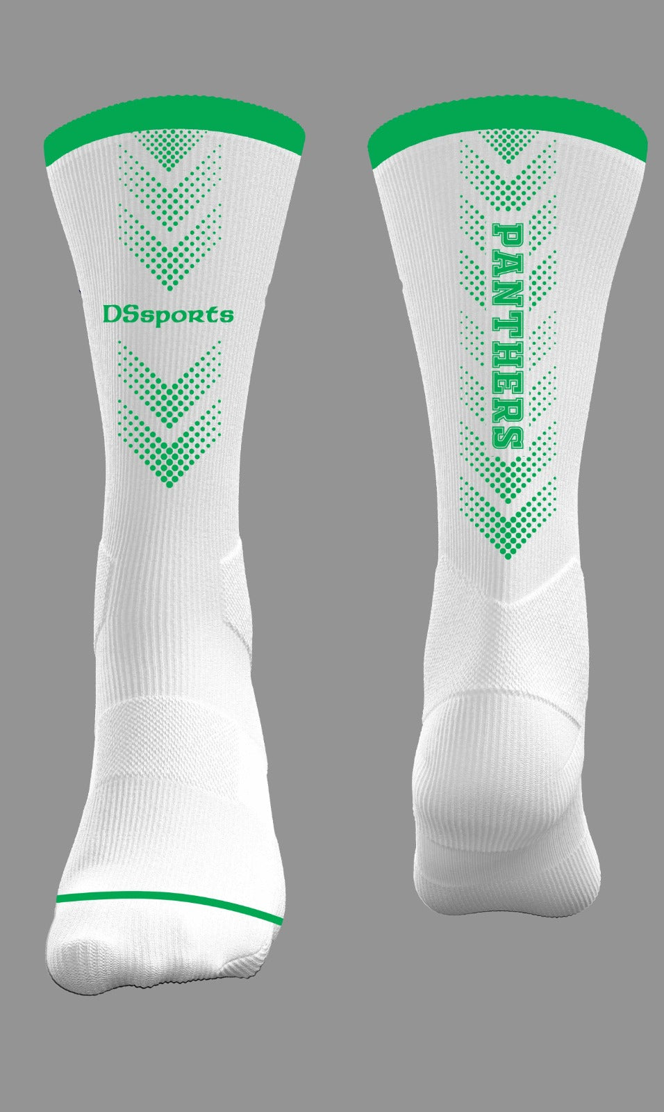 Portlaoise Panthers - Mid Socks (White)