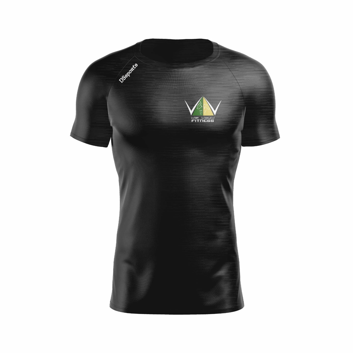 West Wicklow Fitness - T-Shirt (Black Melange)