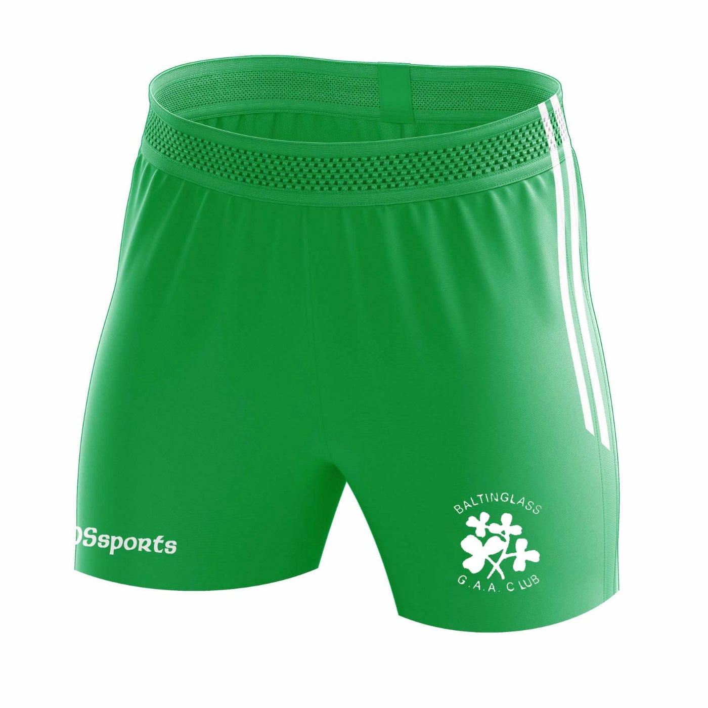 Baltinglass GAA - Match Shorts (Green & White)