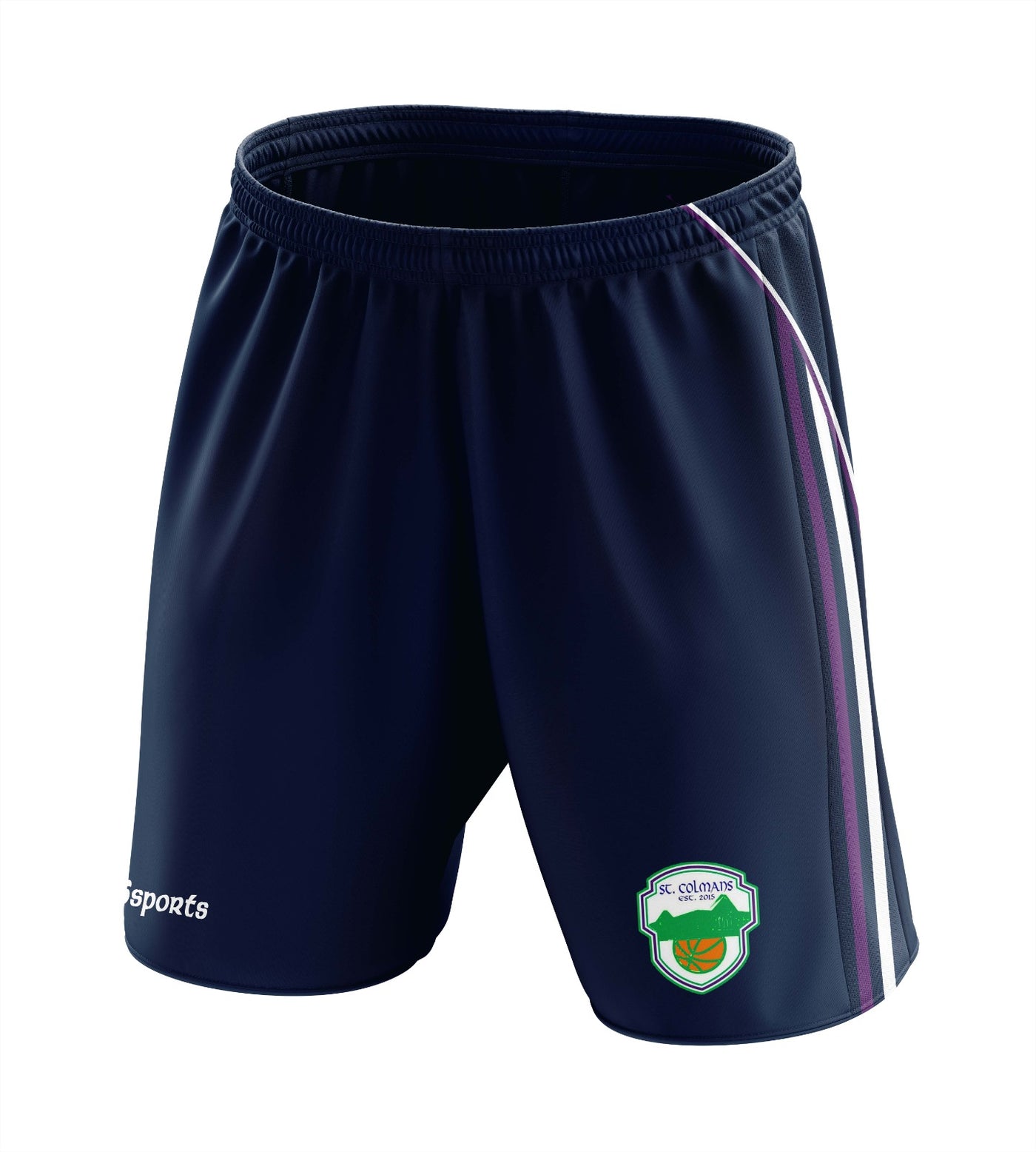 St. Colman's Basketball - Basketball Shorts