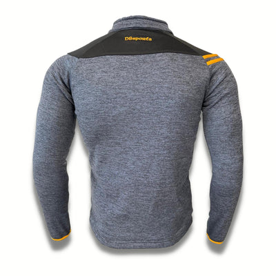 Razor Half Zip - Charcoal Melange / Black / Amber