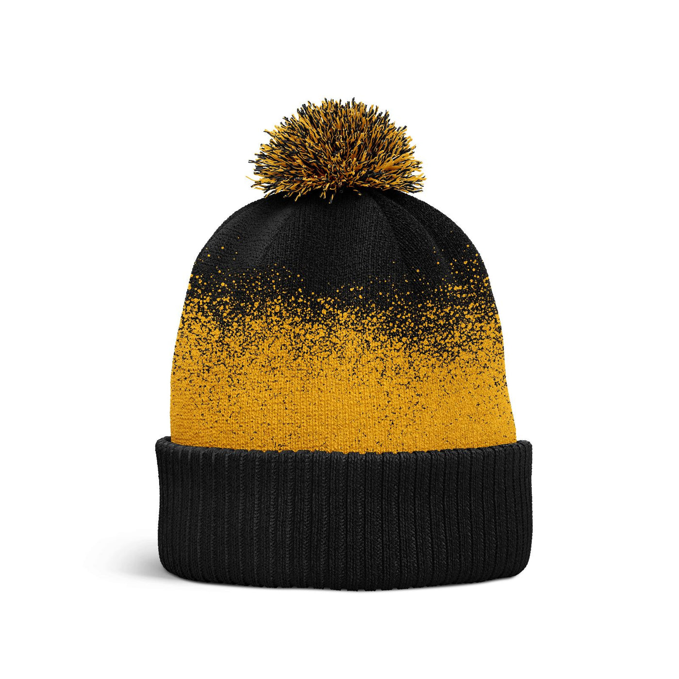 Arctic Beanie - Black / Amber