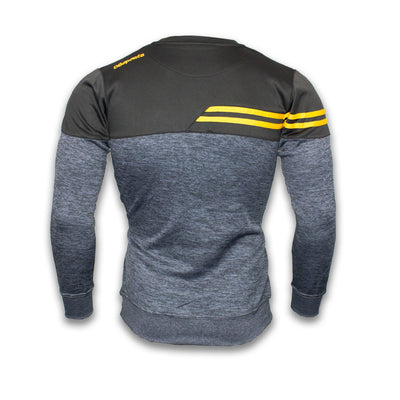 Fortis Crew Neck - Charcoal / Black / Amber