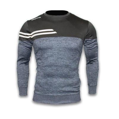 Fortis Crew Neck - Charcoal / Black / White
