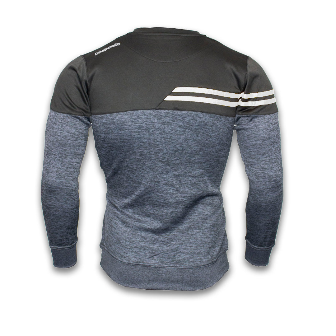 Fortis Crew Neck - Charcoal / Black / White