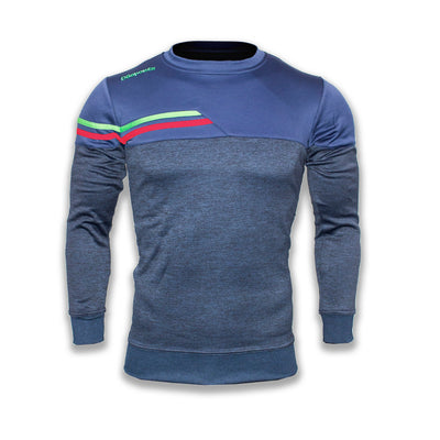 Fortis Crew Neck - Navy / Green / Red