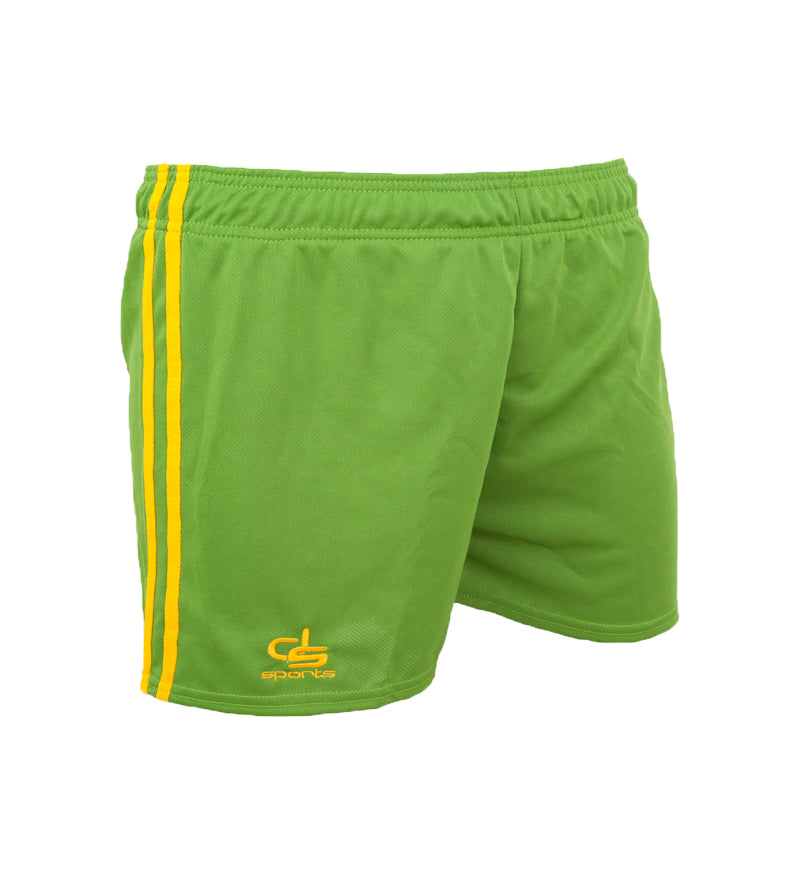 Tempo Shorts - Green/Amber