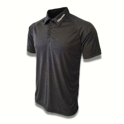 Nelson Polo Shirt - Black Melange