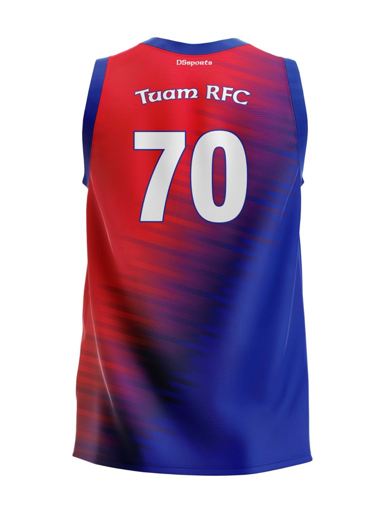 Tuam Rugby - Two Tone Basketball Jersey