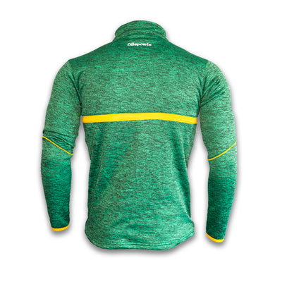 Vetus Half Zip - Green Melange / Amber